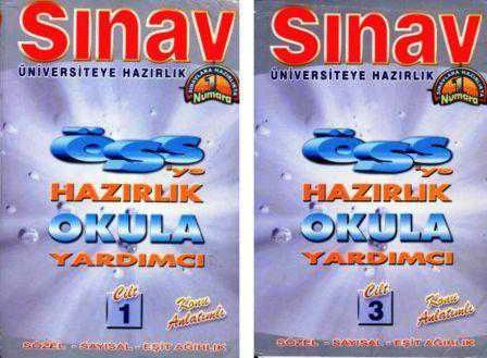 Sınav Üniversiteye Hazırlık Konu Anlatımlı Sözel - Sayısal - Eşit Ağırlık / ÖSS'ye Hazırlık Okula Yardımcı Cilt 1 + 3 (2 Kitap Takım) ürün görseli 1