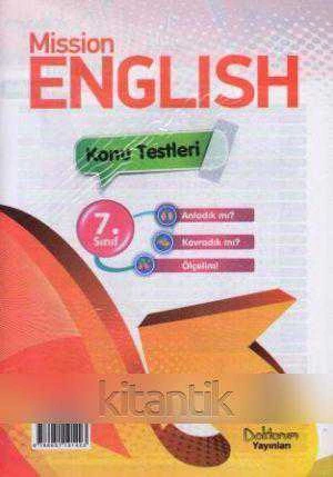 8. Sınıf Mission English Konu Testleri Anladık mı? Kavradık mı? Ölçelim! (Birinci Baskı) ürün görseli 1