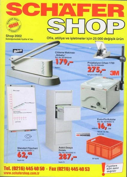 Schafer Shop Ofis, Atolye ve İşletmeler İçin 25000 Değişik Ürün ürün görseli 1