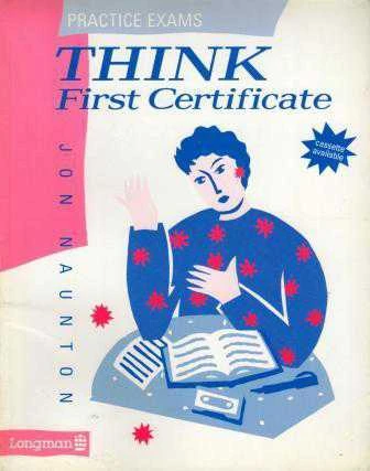 Practice Exams Think First Certificate - 1993 Yılı Üçüncü Baskısı ürün görseli 1
