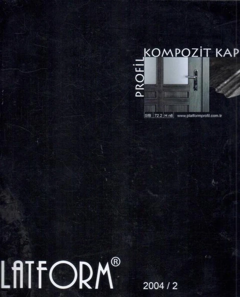 Platform Profil, Kompozit Kapı Kataloğu  - Avrupa Kuşe Kağıda Renkli Resimli İlk Baskısı ürün görseli 1