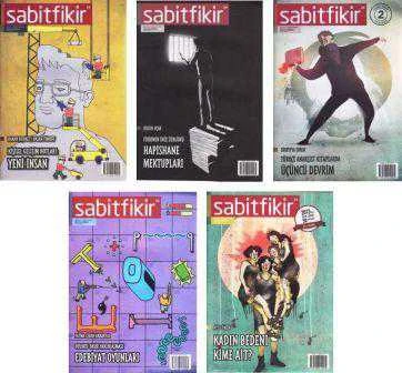 Sabitfikir Güncel Edebiyat Dergisi 2011, 2012, 2013 ve 2014  Yılı Toplam 22 Sayı Takım ürün görseli 1