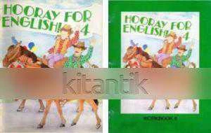 Hooray For English! 4 Course Book + Workbook (2 Book Set) ürün görseli 1