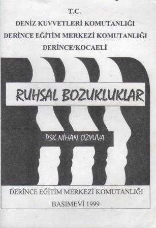 Ruhsal Bozukluklar (Deniz Kuvvetleri Komutanlığı) - 1999 Yılı İlk Baskısı ürün görseli 1