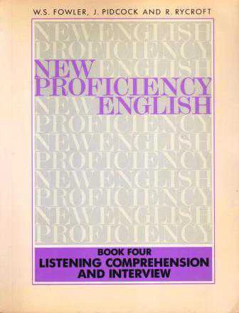New Proficiency English Book Four Listening Compthension and Interview ürün görseli 1