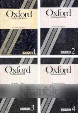 Oxford Ansiklopedik Sözlük 4 Cilt Takım İngilizce / Türkçe - 1990 Yılı İlk Baskısı ürün görseli 1