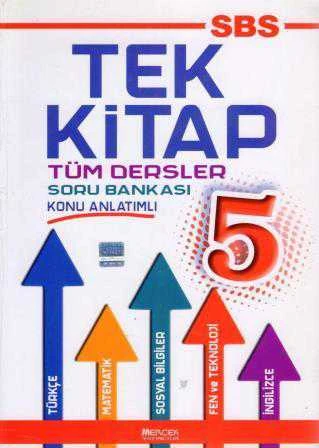SBS Tek Kitap Tüm Dersler Soru Bankası - Konu Anlatımlı 5 (Türkçe, Matematik, Sosyal Bilgiler, Fen ve Teknoloji, İngilizce) ürün görseli 1