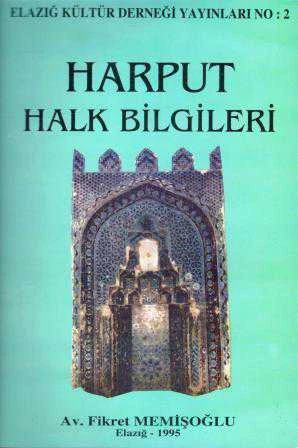 Harput Halk Bilgileri - 1995 Yılı İlk Baskısı ürün görseli 1