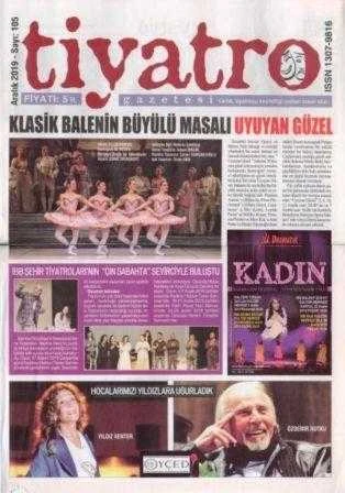 Tiyatro Gazetesi / Sayı: 105 Aralık 2019 ürün görseli 1