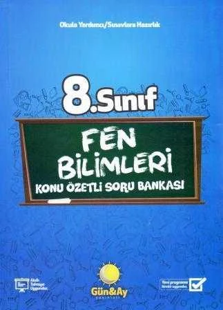 Okula Yardımcı Sınavlara Hazırlık 8. Sınıf Fen Bilimleri Konu Özetli Soru Bankası (Akıllı Tahtaya ve Yeni Programa Uygun) ürün görseli 1