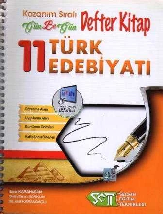 Kazanım Sıralı Gün Be Gün Defter Kitap 11 Türk Edebiyatı "Öğrenme Alanı + Uygulama Alanı + Gün Sonu Ödevleri + Hafta Sonu Ödevleri" ürün görseli 1