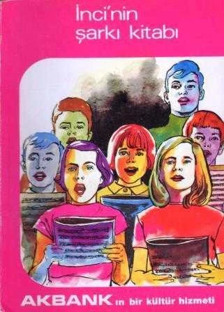 İnci'nin Şarkı Kitabı "Notaları ile"  - 1979 Yılı İlk Baskısı ürün görseli 1