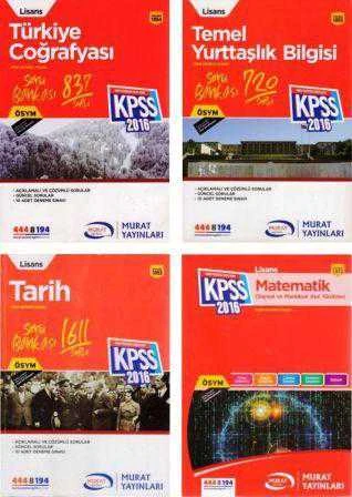 KPSS Lisans Matematik Konu Anlatım + Tarih Sb + Türkiye Coğrafyası Sb + Temel Yurttaşlık Bilgisi Sb (4 Kitap Takım) ürün görseli 1