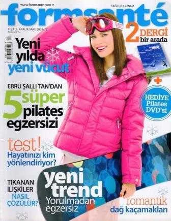 Formsante Dergisi Sayı: 191 Aralık 2009 "Ebru Şallı'dan 5 Süper Plates Egsersizi - Hayatınızı Kim Yönlendiriyor - Tıkanan İlişkiler Nasıl Çözülür" ürün görseli 1