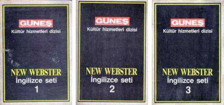 Renkli - Resimli New Webster İngilizce / Türkçe Sözlüğü 3 Cilt Takım - 1981 Yılı İlk Baskısı ürün görseli 1