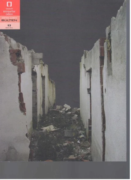 TMMOB Mimarlar Odası Ankara Şubesi Bülten 93 Ekim 2011 ürün görseli 1