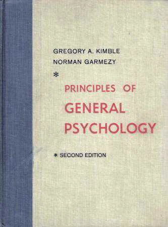 Principles of General Psychology - 1956 Yılı Ciltli Kuşe Kağıda İlk Baskısı ürün görseli 1