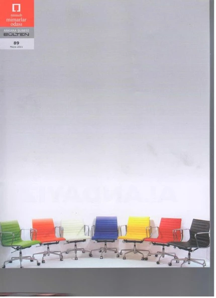 TMMOB Mimarlar Odası Ankara Şubesi Bülten 89 Mayıs 2011 ürün görseli 1