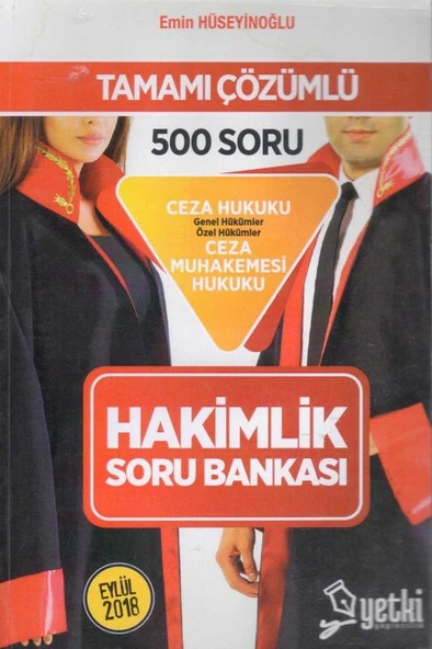 Tamamı Çözümlü 500 Soru Ceza Hukuku Genel Hükümler - Özel Hükümler Ceza Muhakemesi Hukuku Hakimlik Soru Bankası ürün görseli 1