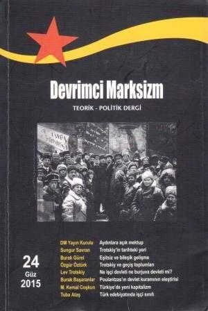 Devrimci Marksizm Teorik - Politik Dergi / Yıl: Güz 2015 Sayı: 24 ürün görseli 1