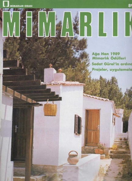 TMMOB Mimarlar Odası Ankara Şubesi Mimarlık Dergisi Sayı: 89-4 - Ağa Han 1989, Mimarlık Ödülleri, Sedat Gürel'in Ardından, Projeler, Uygulamalar, ürün görseli 1