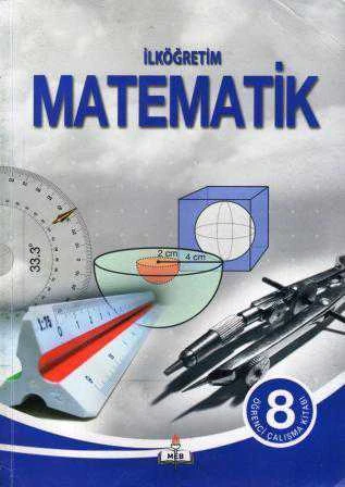 İlköğretim 8. Sınıf Matematik Öğrenci Çalışma Kitabı ürün görseli 1
