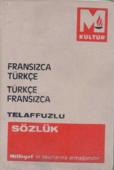 Milliyet Fransızca/Türkçe - Türkçe/Fransızca Telaffuzlu Sözlük ürün görseli 1