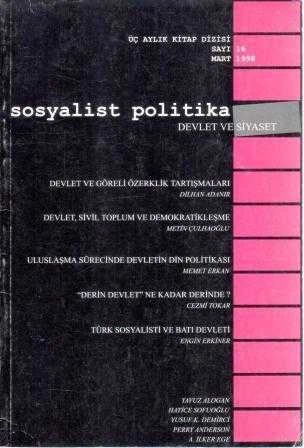 Sosyalist Politika Üç Aylık Kitap Dizisi "Devlet ve Siyaset" Yıl: Mart 1998 Sayı: 16 ürün görseli 1