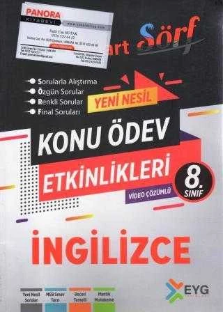 8. Sınıf EYG Smart Sörf Yeni Nesil Konu Ödev Etkinlikleri İngilizce ürün görseli 1