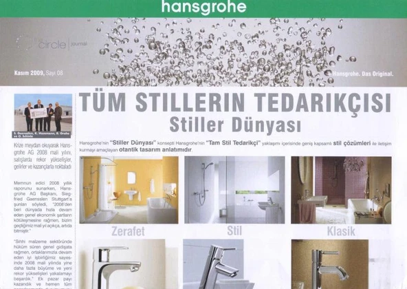 Hansgrohe Stiller Dünyası ürün görseli 1