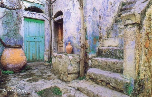 By Genges Meis Foto Greece Yunanistan Sanatsal Tarihi Fotoğrafı - Kartpostal: 1009 ürün görseli 1