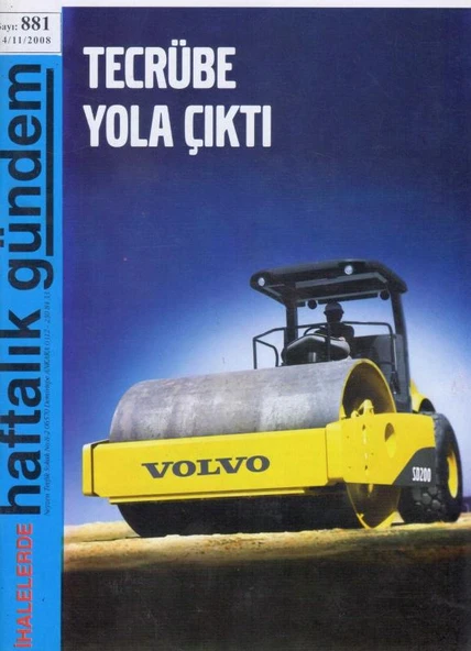 İhalelerde Haftalık Gündem Dergisi Yıl: 2004 Sayı: 881 ürün görseli 1