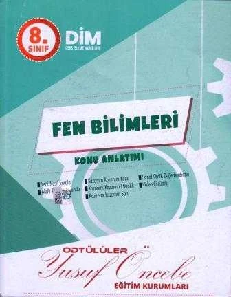 Odtülüler Yusuf Öncebe 8. Sınıf Fen Bilimleri Ders İşleme Modülleri 8 Modül Takım ürün görseli 1