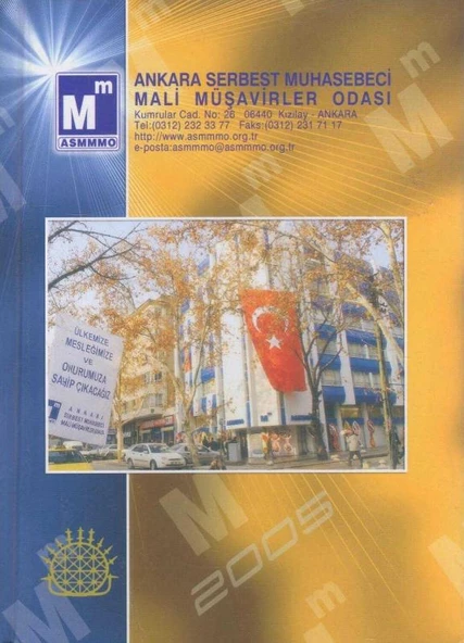 ASMMMO Mali Müşavirler Odası Ankara Şubesi 2005 Yılı Ajandası ürün görseli 1