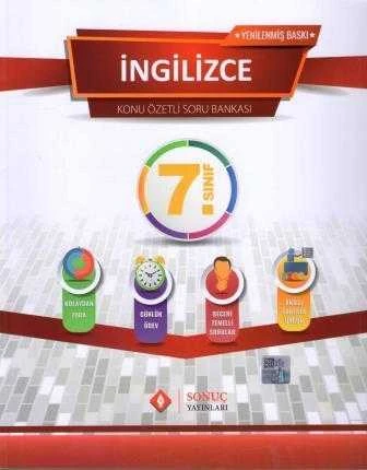 7. Sınıf İngilizce Konu Özetli Soru Bankası (Kolaydan Zora - Günlük Ödev - Beceri Temelli Sorular - Akıllı Tahyaya Uyumlu) ürün görseli 1