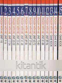 English With Me 96 Unit - Çocuklar İçin Kolay İngilizce Seti - 3 Game Book (15 Kitap + 15 CD Orjinal Kutusunda) (Takım) ürün görseli 1