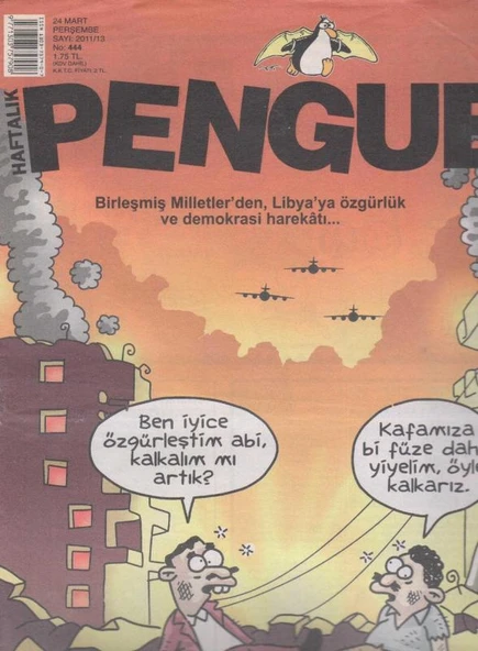 Penguen Haftalık Mizah Dergisi Yıl: 2011 Sayı: 444 ürün görseli 1