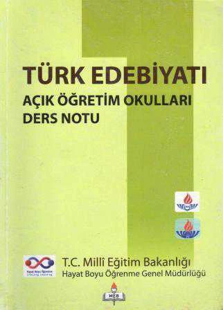 Açık Öğretim Okulları Türk Edebiyatı Ders Notu ürün görseli 1