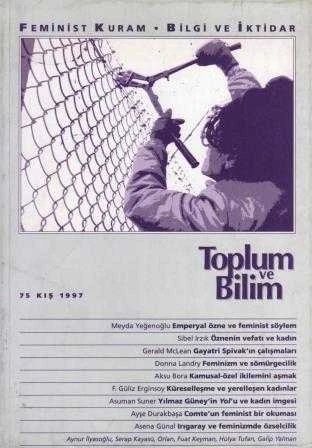 Toplum ve Bilim "Feminist Kuram - Bilgi ve İktidar" Yıl: Kış 1977 ürün görseli 1