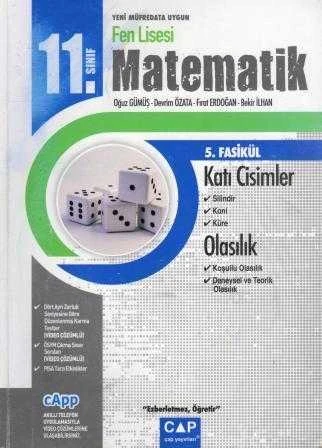 11. Sınıf Yeni Müfredata Uygun Fen Lisesi Matematik 5. Fasikül / Katı Cisimler ve Olasılık "Ezberletmez Öğretir" ürün görseli 1