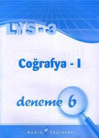 LYS - 3 Coğrafya 1 Deneme No: 6 ürün görseli 1