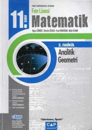 11. Sınıf Yeni Müfredata Uygun Fen Lisesi Matematik 2. Fasikül / Analitik Geometri "Ezberletmez Öğretir" ürün görseli 1
