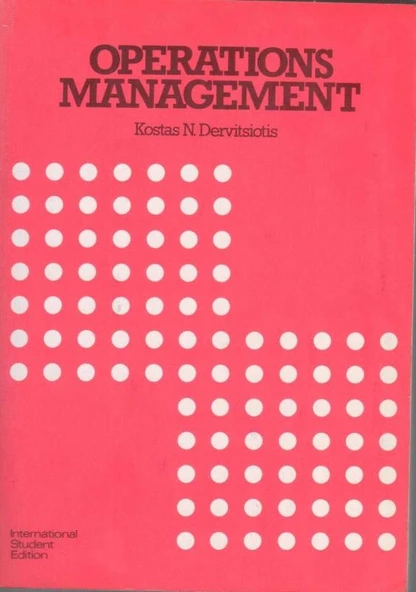 Operations Management 1981 Yılı İlk Baskısı ürün görseli 1