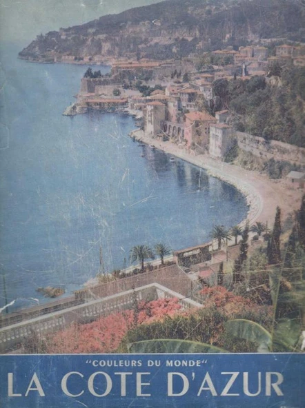La Cote D'azur "Couleurs du Monde" 1940 Yılı İlk Baskısı - Patrice Molinard Fotoğraflarıyla ürün görseli 1