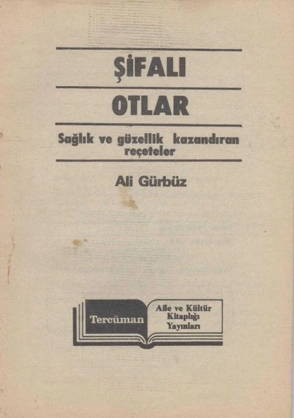 Şifalı Otlar / Sağlık ve Güzellik Kazandıran Reçeteler ürün görseli 1