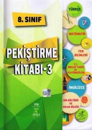 8. Sınıf Tüm Dersler Pekiştirme Kitabı 3 (Türkçe + Matematik + Fen Bilimleri + T.C. İnkılap Tarihi ve Atatürkçülük + İngilizce + Din Kültürü ve Ahlak Bilgisi) ürün görseli 1