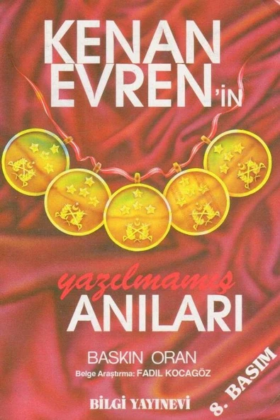 Kenan Evren'in Yazılmamış Anıları - 1989 Yılı 8. Baskısı ürün görseli 1
