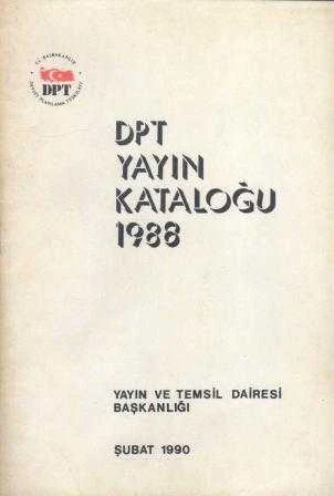 DPT Yayın Kataloğu 1998 ürün görseli 1
