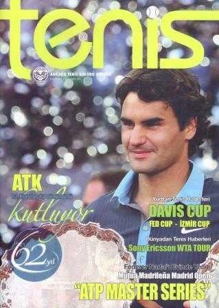 Tenis Ankara Tenis Kulübü Dergisi "ATK 62. Kuruluş Yıldönümünü Kutluyor" / Yurttan Tenis Haberleri (Davis Cup + Fed Cup + İzmir Cup + Sony Ericson WTA Tour + ATP Master Series) / Yıl: 2009 Sayı: 69 ürün görseli 1