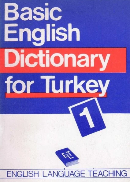 Basic English Series - 4 Book Set (Dictionary for Turkey 1 + Grammar for Turkey 2 + Vocabulary for Turkey 3 + Dialogues for Turkey 4) ürün görseli 1